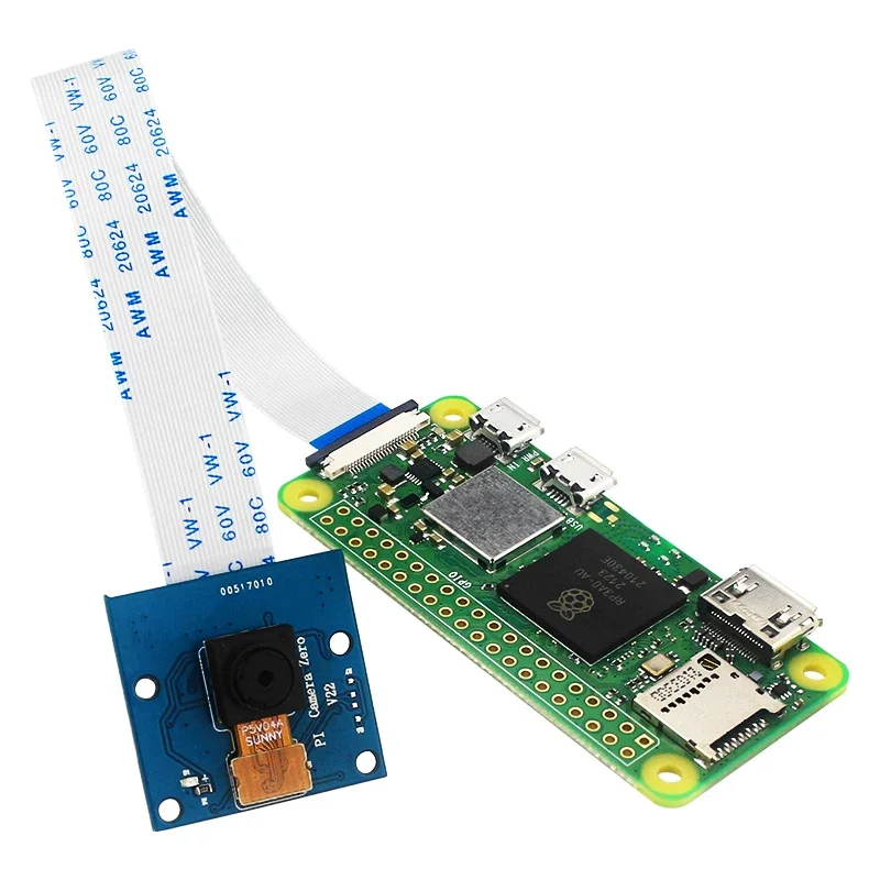 Raspberry Pi ontari2 W Camera Tech, 1080P, 720P, OV5647, Webcam, Mini Rapid Ket, 50 cm, 100 cm, Câble FDavid, 5MP, 200 cm