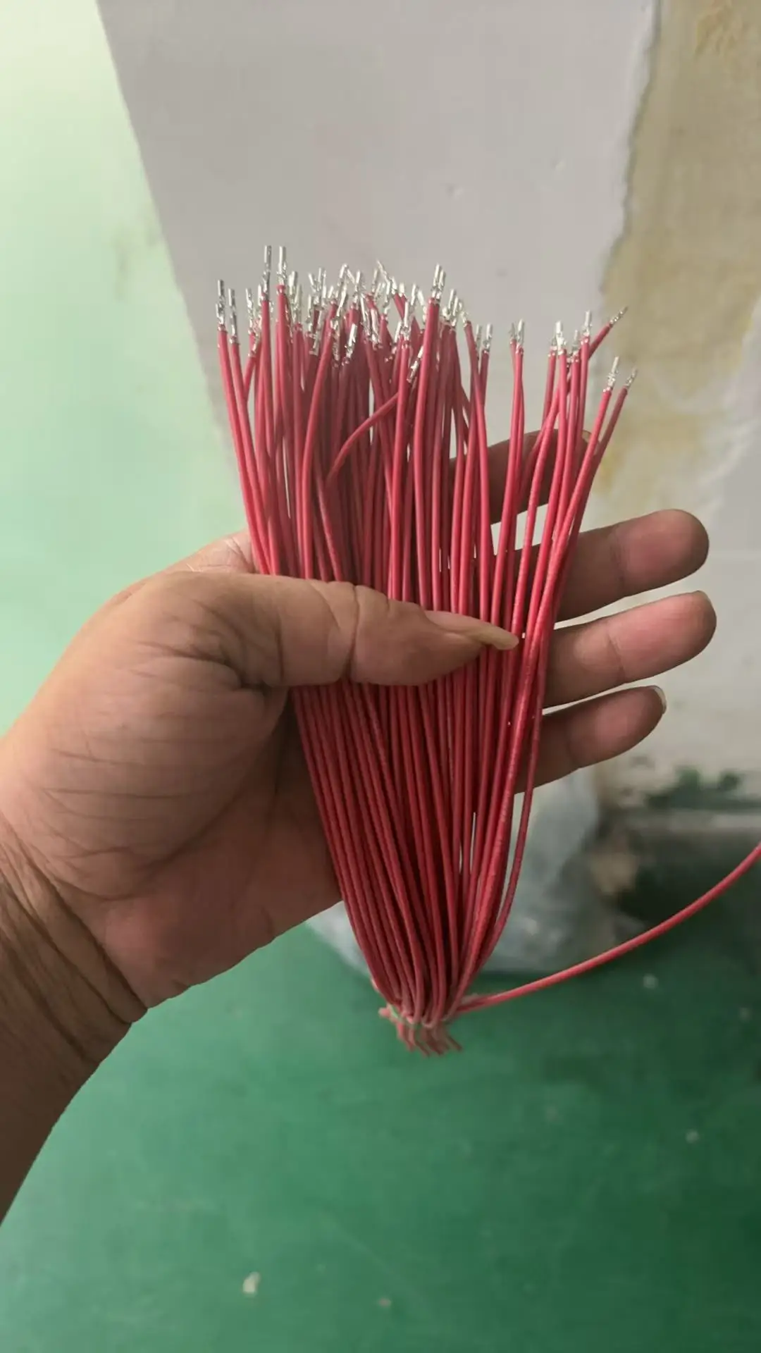 50pc red and 50pcs black 30CM 22AWG cable
