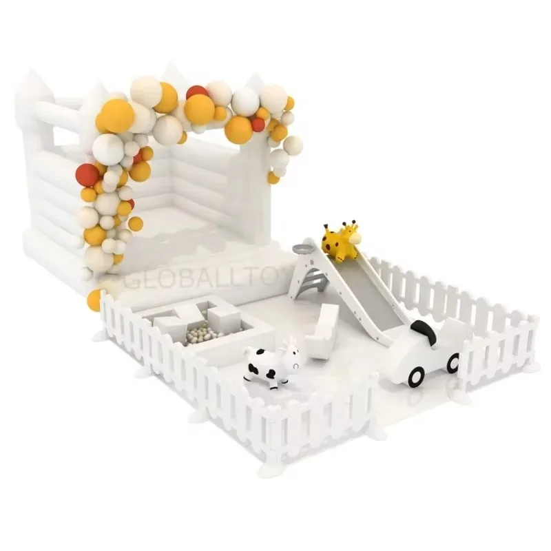 

Детские игры Крытая игровая площадка с рекламным надувным замком