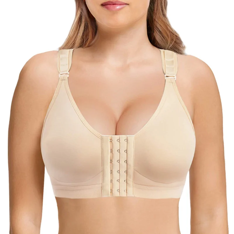 Fajas Colombianas Shapewear Compression Bra multi-size Cups Body Shaper Underwear Posture Correcting Hook-eyes Body Shaper