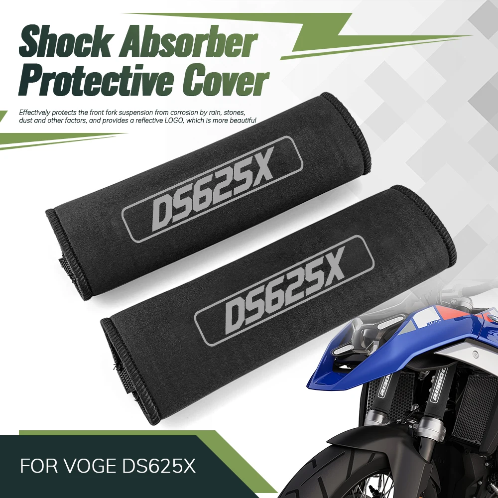 Motorrad Gabel Schutz Abdeckung Für VOGE DS625X DS625X Stoßdämpfer Staub Schutz Stretch Stoffe Hülse