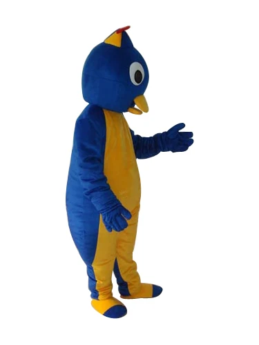 Disfraz de Mascota de pingüino azul para adulto, traje de cuerpo completo, accesorios de Halloween y Navidad, novedad