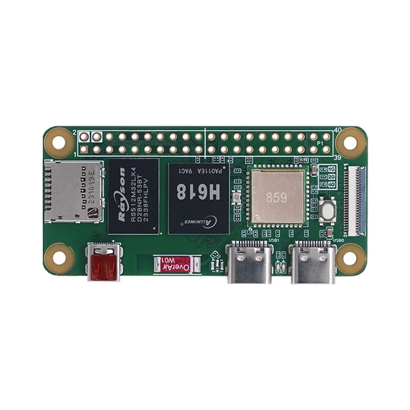 For Walnutpi Zerow Development Board Allwinner H618 2.4G /5G Wifi Bluetooth 5.0 4K Motherboard With Antenna 4G