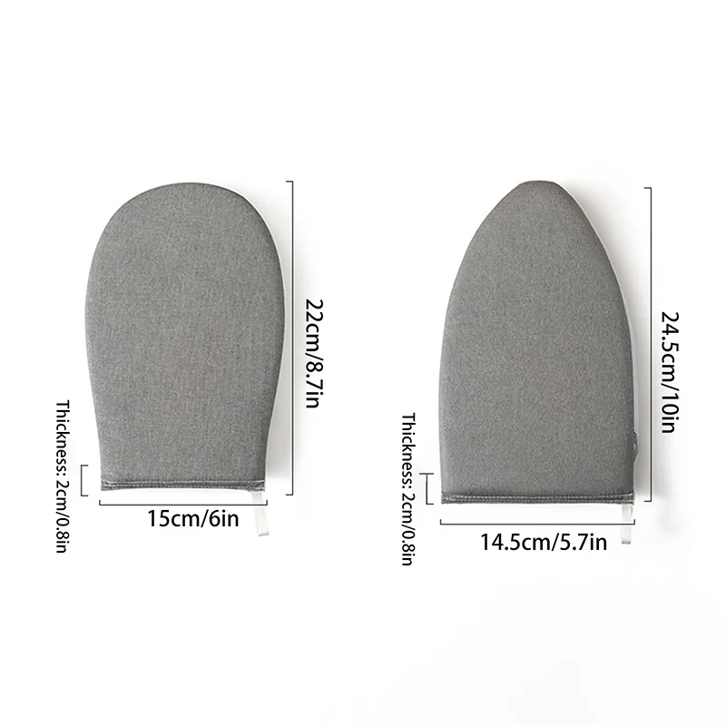 Waterproof Ironing Glove with Mini Board, Heat Resistant Garment Steamer Mitt and Finger Loop.