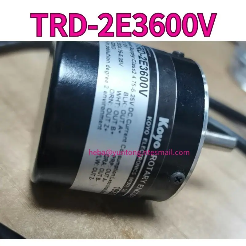 New TRD-2E3600V rotary pulse encoder