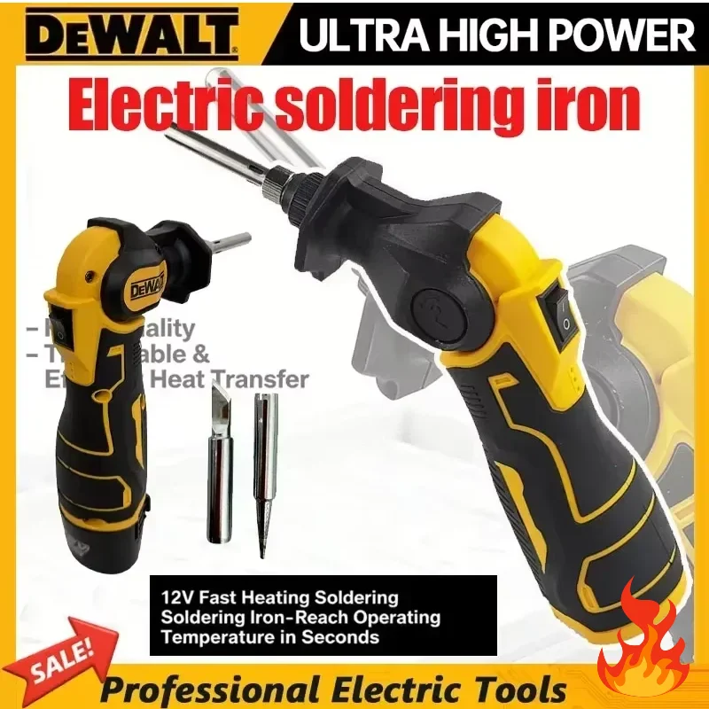 

Паяльник Dewalt 30W с быстрым нагревом – электрический паяльник с регулируемой температурой для ремонта ювелирных изделий, проводки и электроники