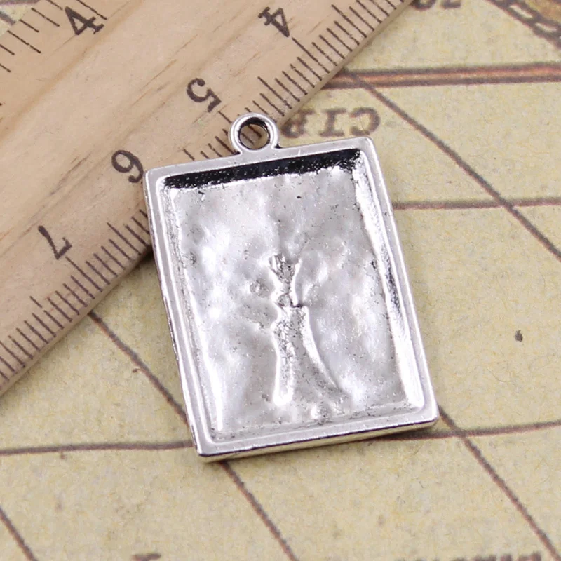 6pcs Charms Life Tree 32x22mm Tibetan Bronze Silver Color Pendants Crafts Making Findings Handmade Antique DIY Jewelry