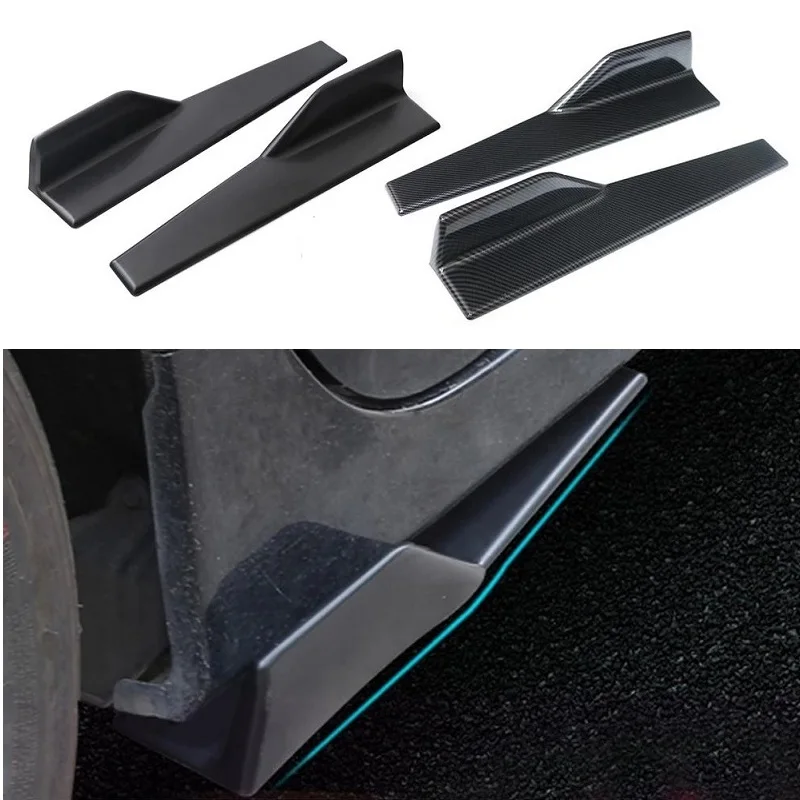 

Car Side Skirt Rocker Splitter Winglet Side Wing Bumper Lip Bumper Side Skirts Universal 45cm Interior Accessories