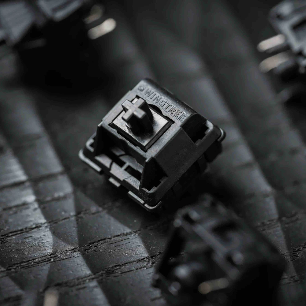 

WINGTREE YUYING Switch 5PIN Linear Switch Crisp Sound Prelubrication Custom 42g Trigger Mechanical Keyboard Accessories Gifts
