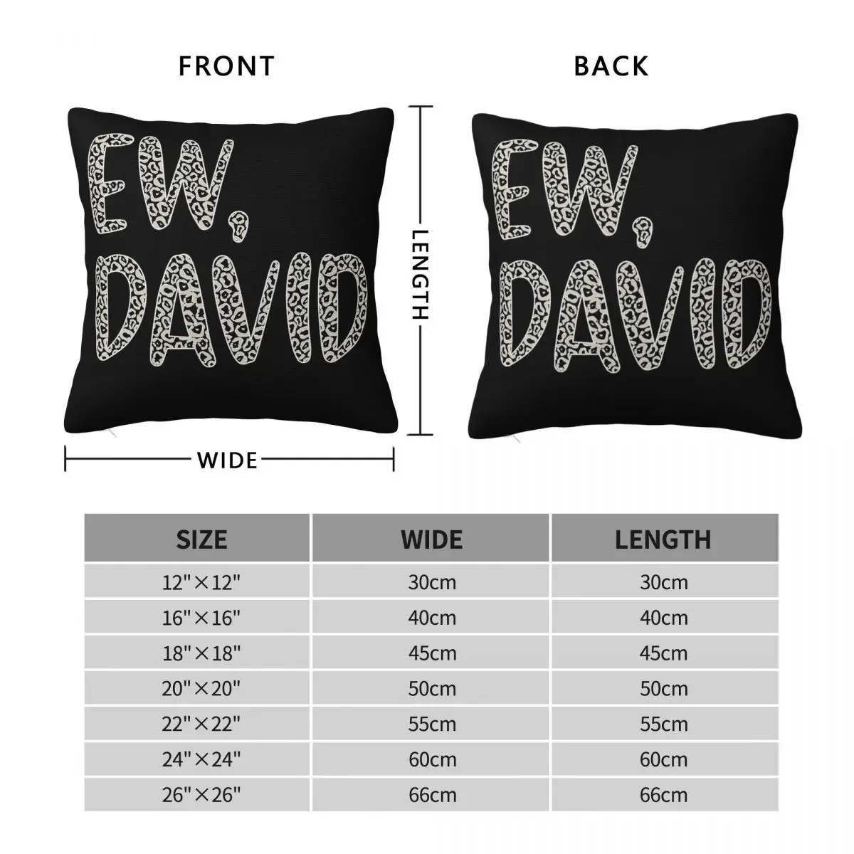 Ew David Alexis Rose To David Square Pillowcase Polyester Linen Velvet Creative Decor Throw Pillow Case Sofa Seater Cushion Case