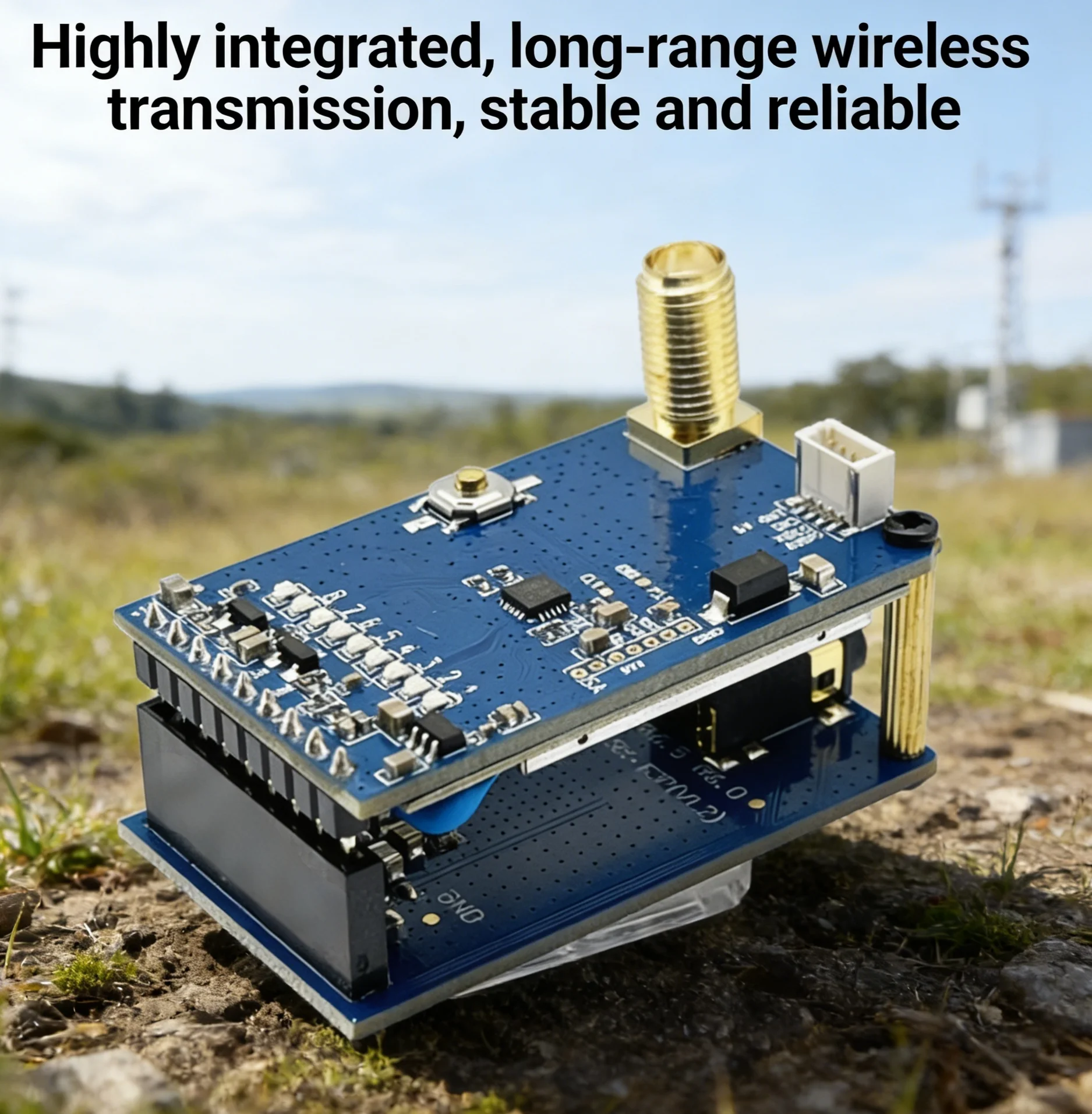 Ricevitore Video FPV 1.2G 9CH VRX Box 1080-1360MHz Ricevitore Analogico a Lungo Raggio per Drone FPV Quadricottero Accessori Elettronici