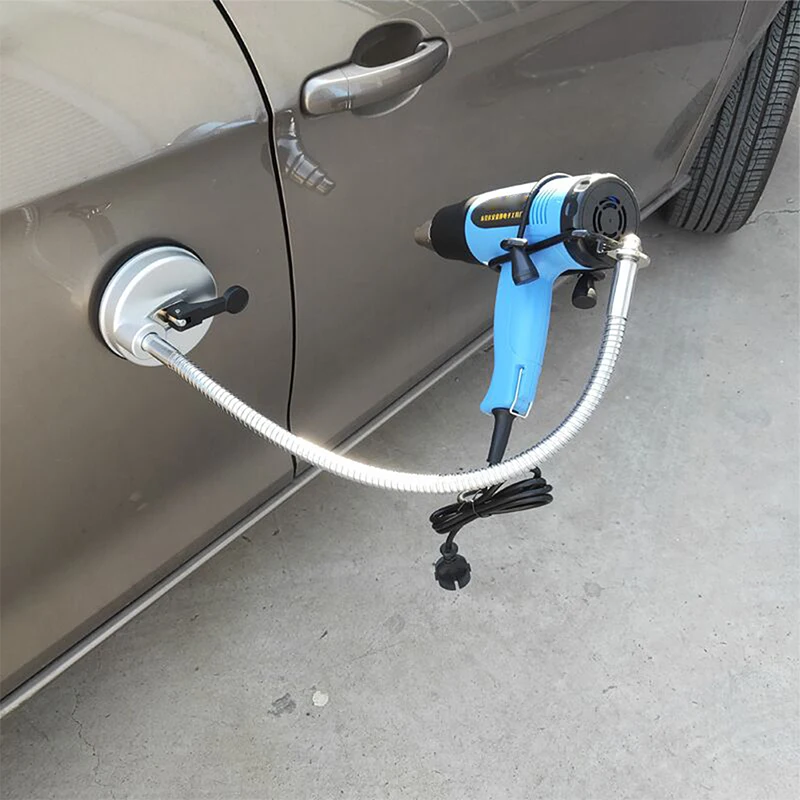 Heat Gun Suction Cup Holder Flexibl Dent Repair Hot Holdr for Using Heat Gun to Repair Car Dent or Apply Film
