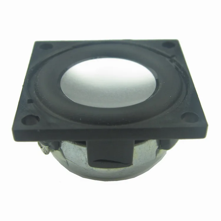 (1pcs speaker)23mm-2 Square 1 Inch 4ohm 8ohm 2w Full Range Horn 23mm Speaker Boron magnet PU-edged square speaker