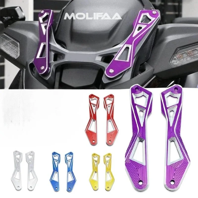 

Для Yamaha XMAX 300 2025 V3 мотоцикла с ЧПУ алюминиевая декоративная полоса для лобового стекла защитная крышка кронштейн для ветрового стекла аксессуары