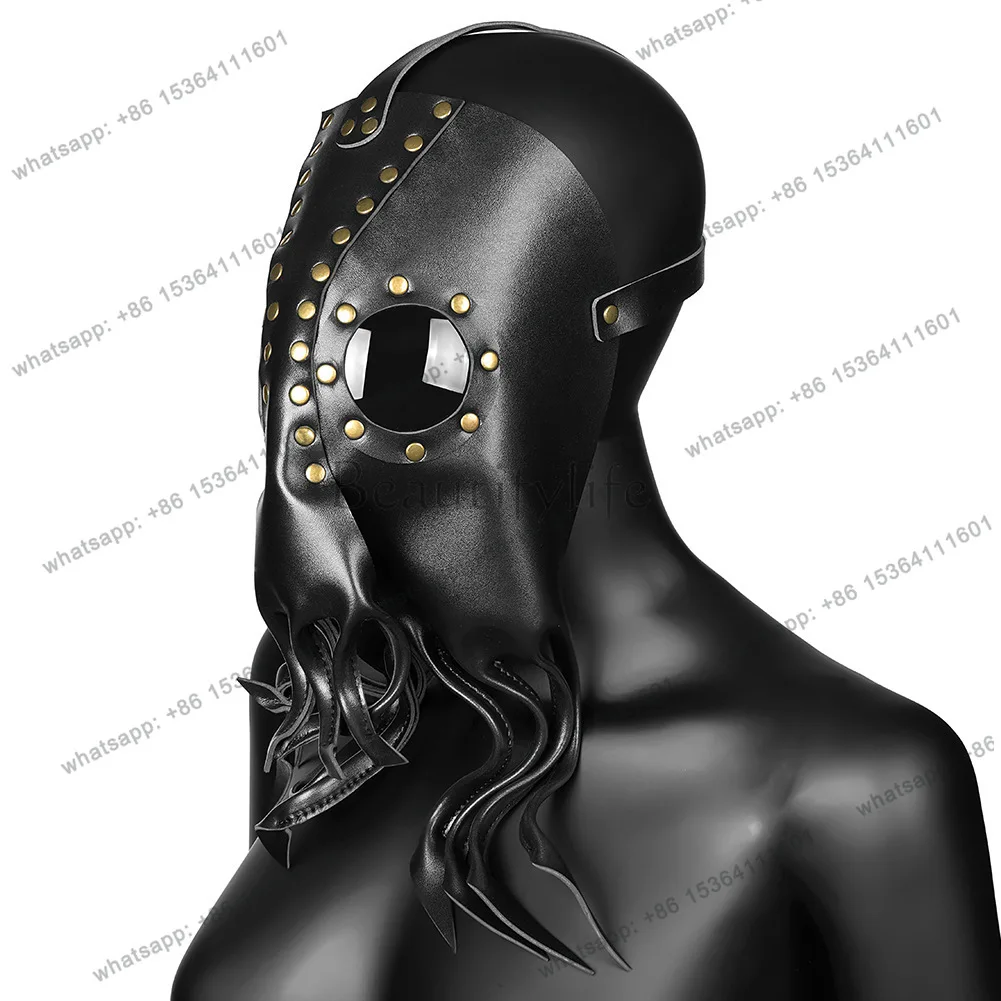 Halloween, Amazon eBay Steampunk Funny Octopus Devil Party Mask Mask Ball Mask