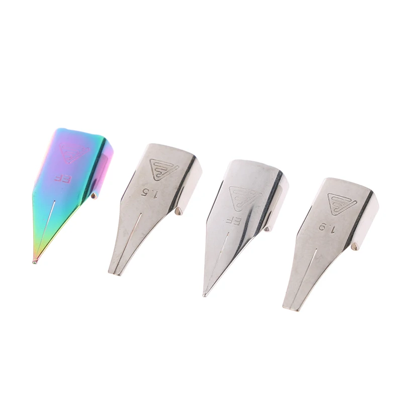 3Pcs 757 Fountain Pen Nibs F EF M Replacement Tips for Fine Writing Calligraphy