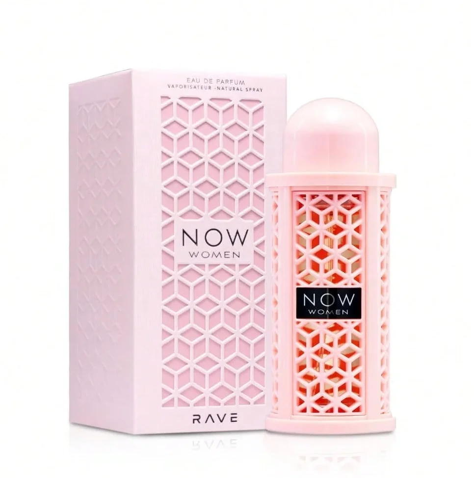 Lattafa Rave Now Eau De Parfum da donna – 3,4 Oz, Vaniglia, Fragranza irresistibile a lunga durata ﻿