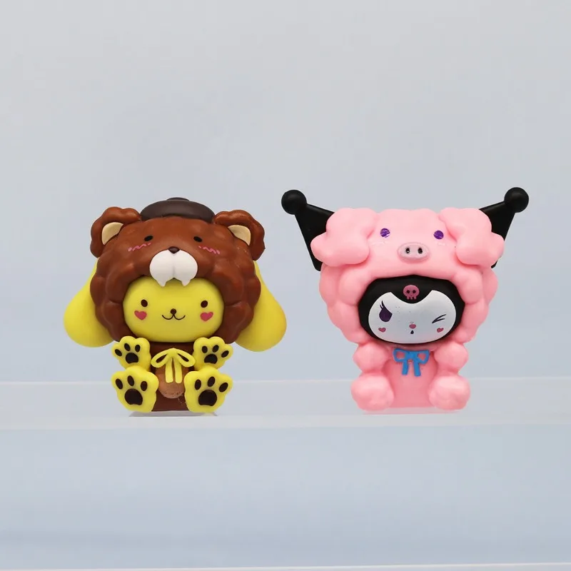 Macaron Melody Sheep Baa Baa Drag Melody Macaron Color Cullo Mipacha perro huevo retorcido caja ciega ornamento