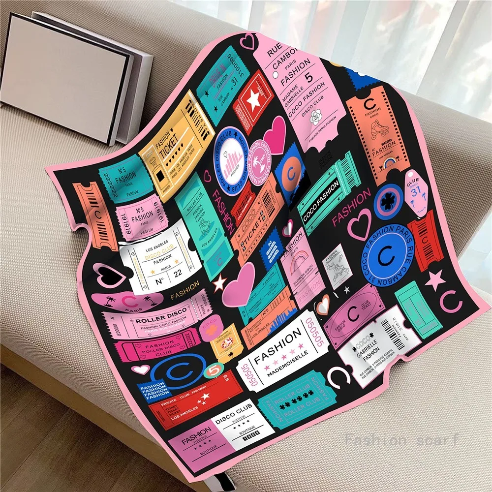 90CM Silk Scarf Women Floral Printed Square Scarves Head Echarpes Silk Foulards Femme Wraps Beach Shawls Bandana Lady Hijabs