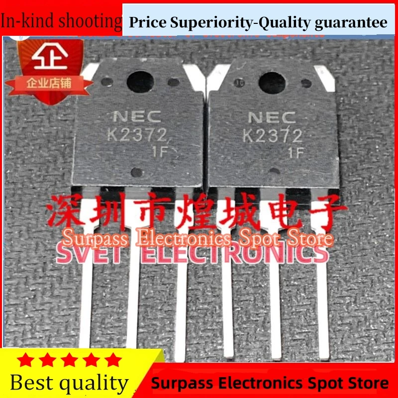 10PCS-50PCS  2SK2372 K2372  MOS TO-3P 500V 25A  Original  Fast shipping