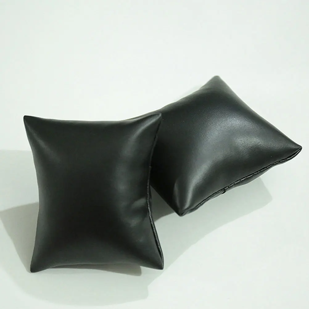 

10Pcs Watch Box Black Simple Design Jewelry Display Cushion for Safe Storage and Scratch Prevention Watch Pillow