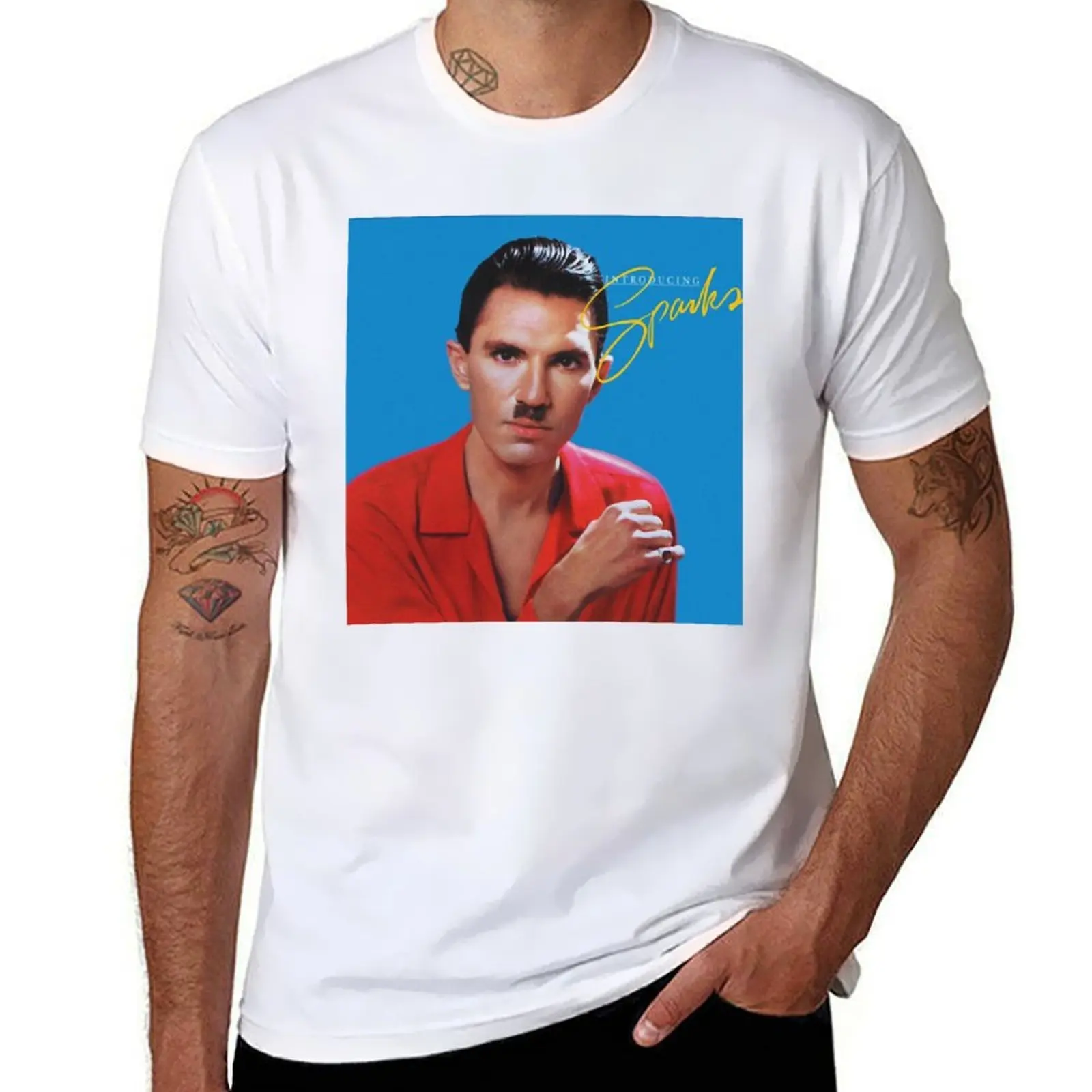

t Ron cotton t Mael man t plain man designer BAND Music T-Shirt shirts shirt shirt Band Fan For Gift SPARKS