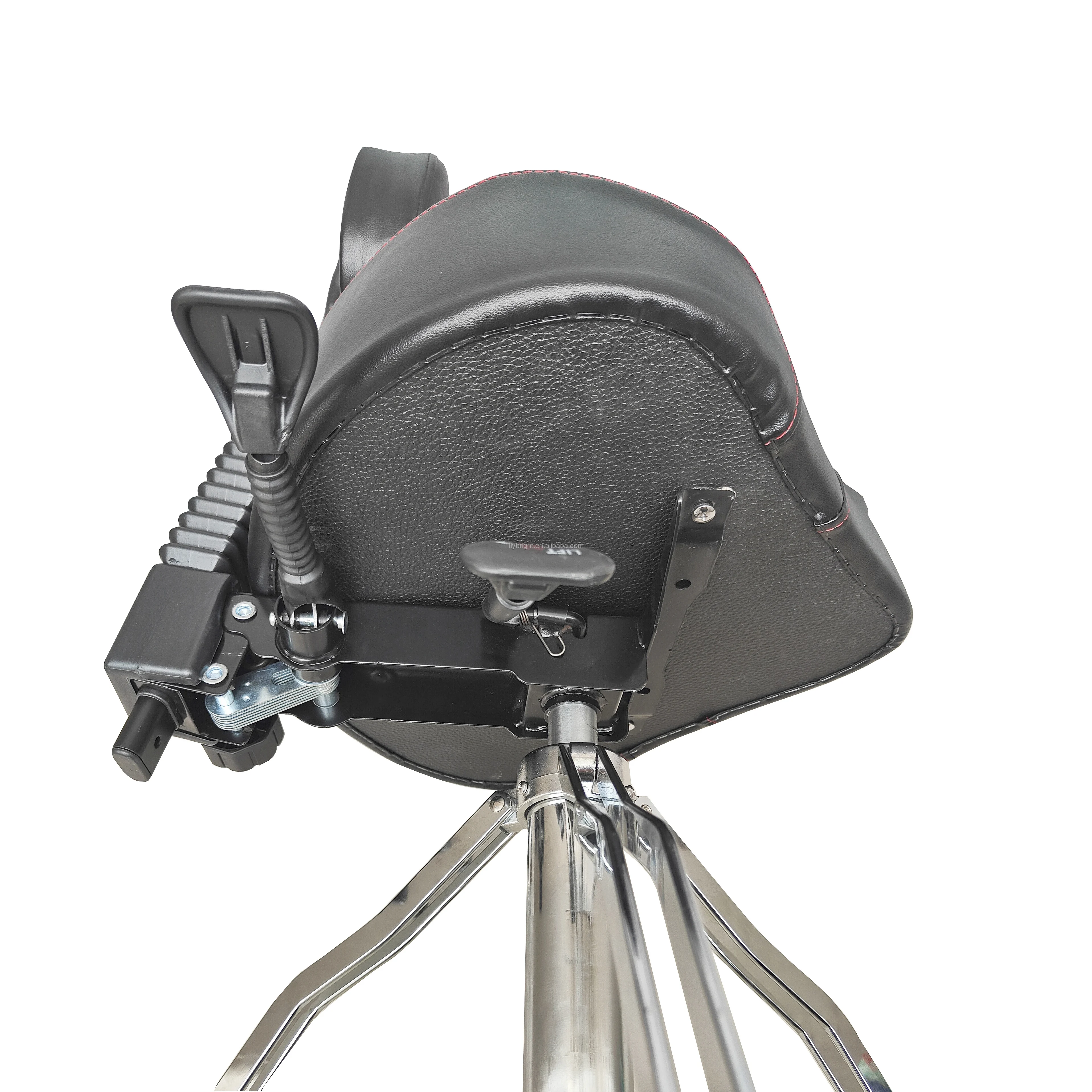 Portable Removable Drum Chair Seat Heavy Duty Hydraulic Motorcycle Style Drum Throne Drum Stool with Backrest