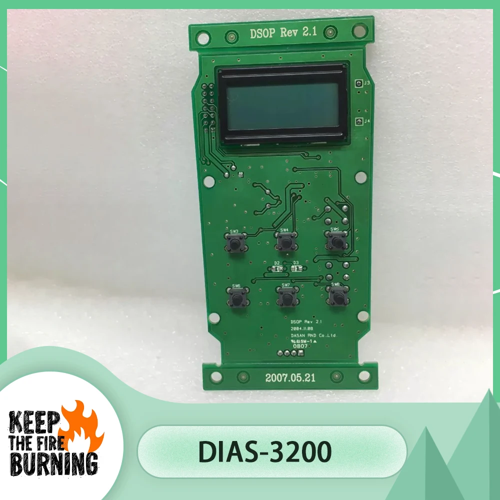 DIAS-3200 DSOP REV 2.1 PC0802LRS-AWA-B Industrial Equipment Display Screen