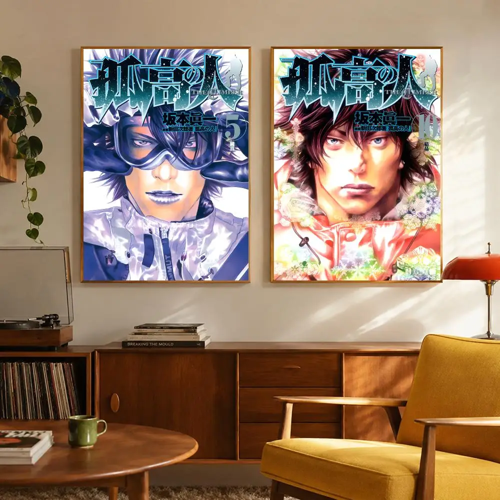 Sports Anime The Climber Poster Digital Solvent Print Waterproof PP Fade-Resistant Wall Art Room Decor Gift