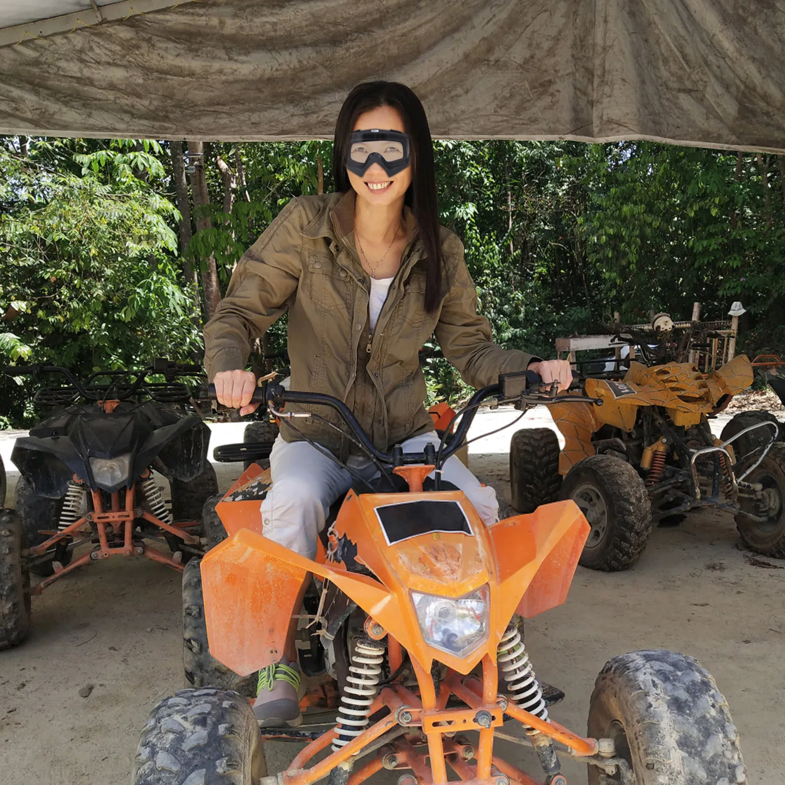 

1 шт. лыжные очки, ветрозащитные, противотуманные, легкие, с регулируемым ремешком, защитные очки для активного отдыха, велоспорта