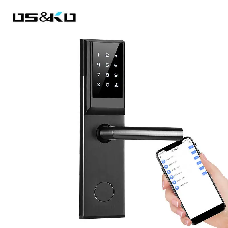 remote control password keyless elock hotel door lock system Rf card electronic hotel locks