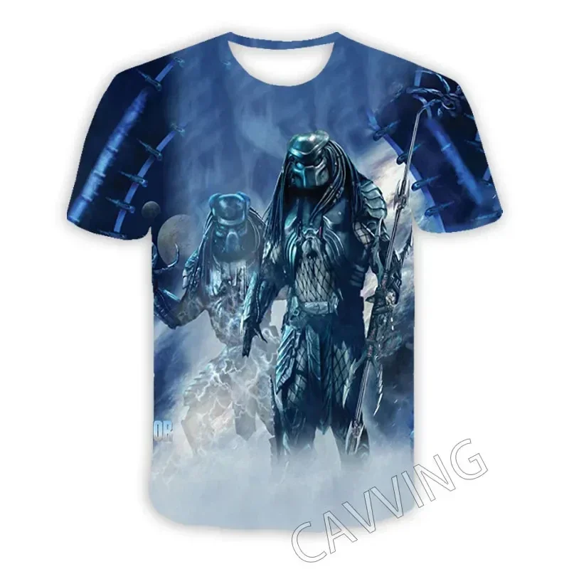 CAVVING 3D Printed  The Predator  Casual T-shirts  Hip Hop T Shirts Harajuku Styles Tops Clothing for Men/women   T01