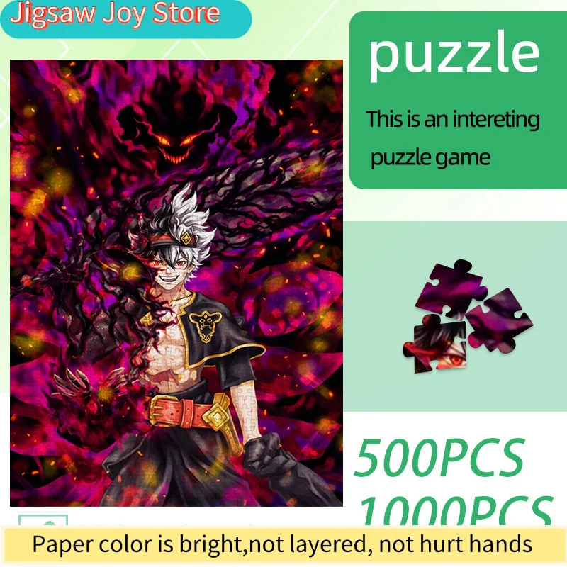 

Anime Puzzle | Cardboard, Portable, Intermediate Skill Level, Rectangle Shape, Suitable for Anime, Scrapbooking, Game Cards, C