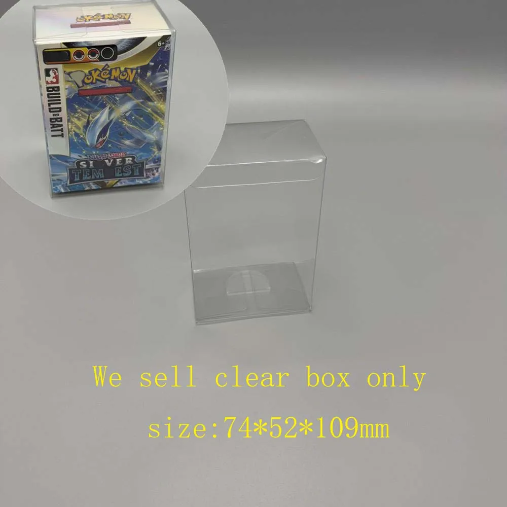 Cubierta de plástico PET con pantalla transparente para Funko pop para caja de almacenamiento POP RIDE