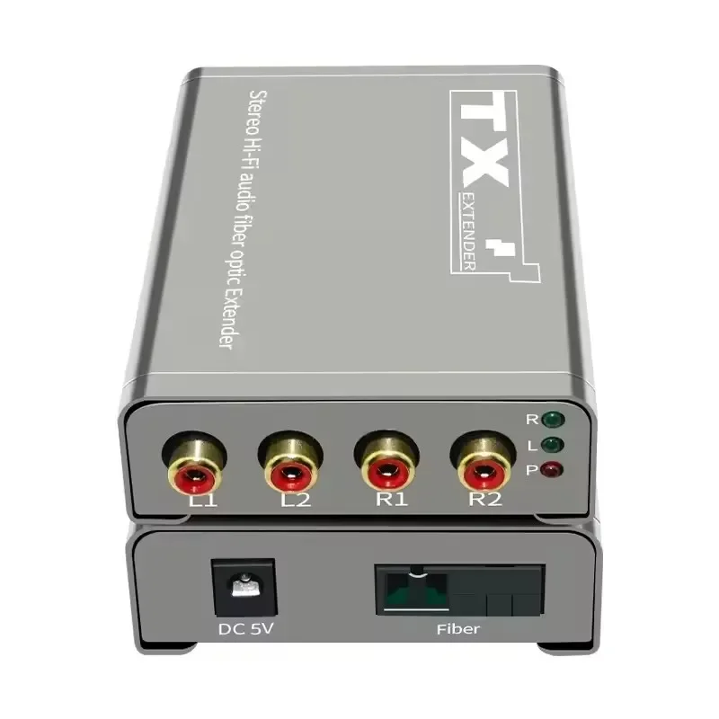 

Стерео Hi-Fi аудио оптоволоконный удлинитель через оптоволоконный кабель SC 20 км 4-канальный RCA-оптоволоконный аудиопередатчик и приемник
