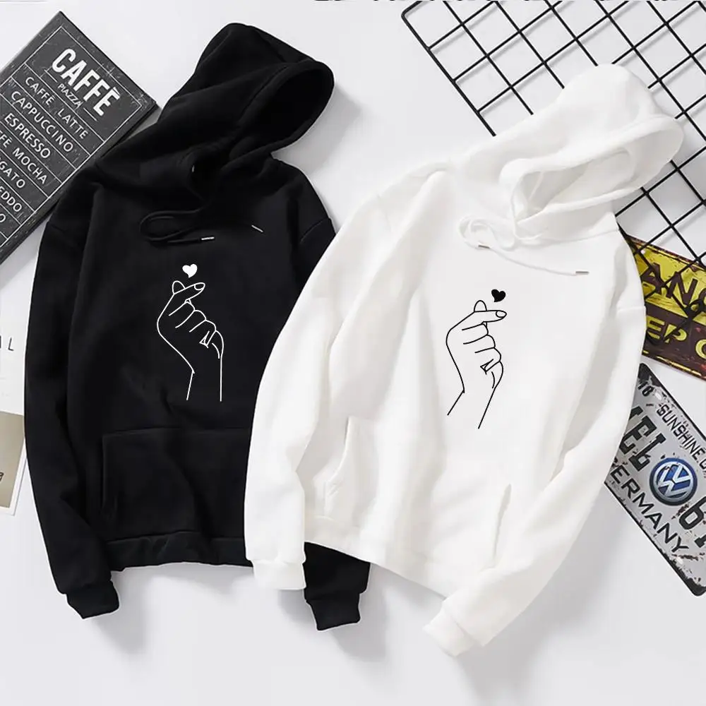 Autumn Winter Women's Hoodies Print Casual Sweatshirts Fashion Pullover Tops Outdoors Quality Sports Jogging Clothing Sportswear