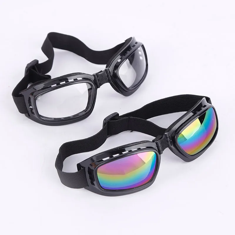 Foldable Riding Outdoor Goggles Motorcycle Glasses Anti Glare Anti-UV Sunglasses Windproof Protection Skiing Sports Goggles