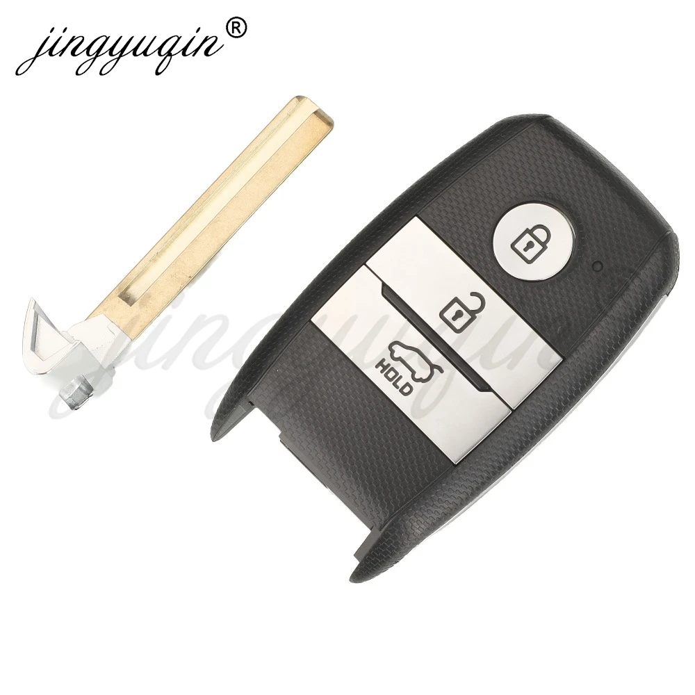 Jingyuqin chave de controle remoto do carro para kia sorento 2015 2016 2017 2018 95440-c5100 fcid FOB-4F06 id47 433mhz keyless go cartão