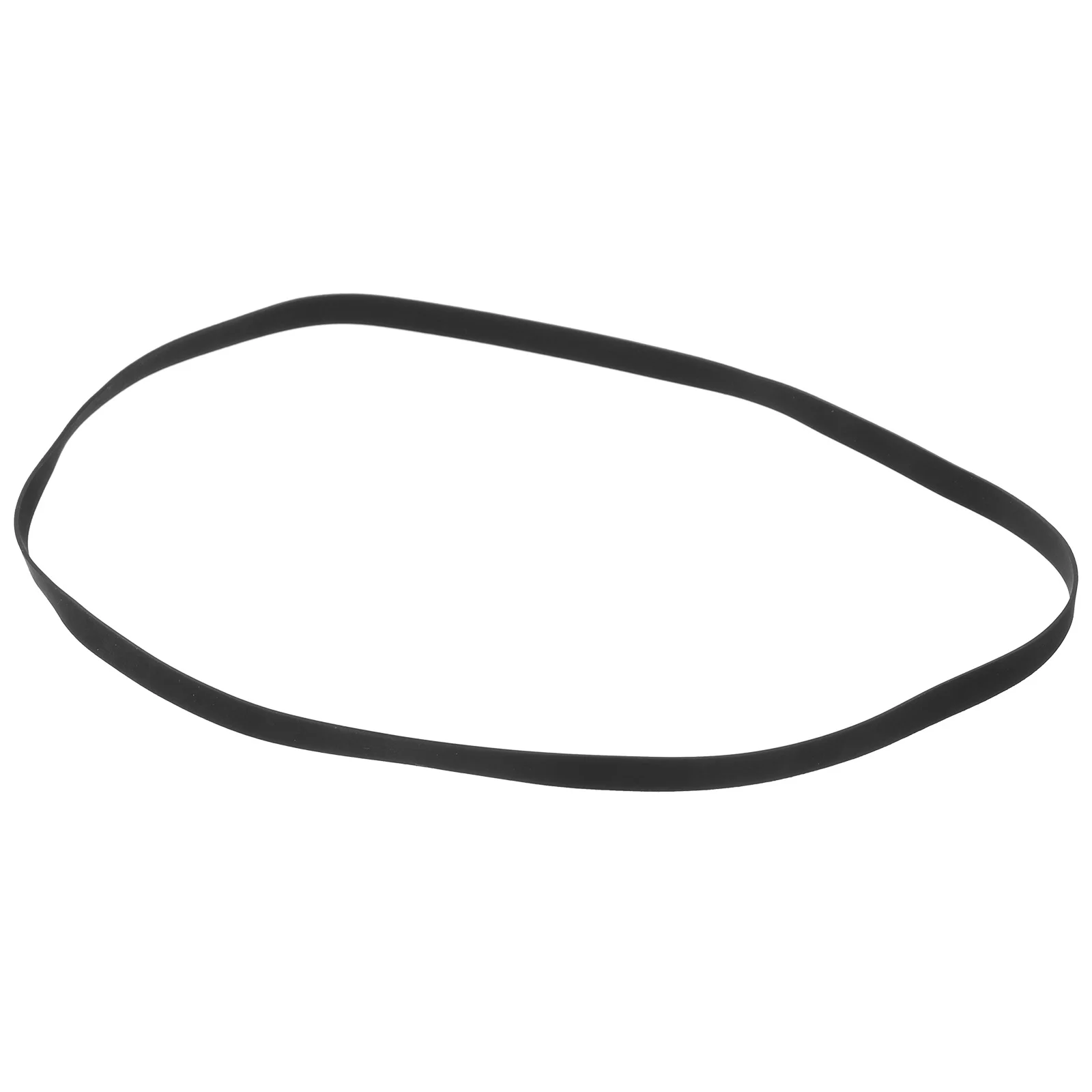 

Black Vinyl Player Belt Rubber Cassette Recorder Replacement Drive For Tape Deck Repair Durable Square