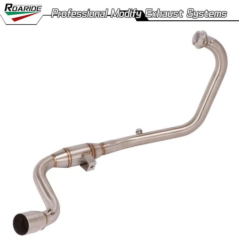 Motorcycle Exhaust Modify 51MM Escape Moto Muffler Front Middle Link Pipe For SUZUKI GIXXER155 GSX150F GIXXER SF 155 GSX 150F