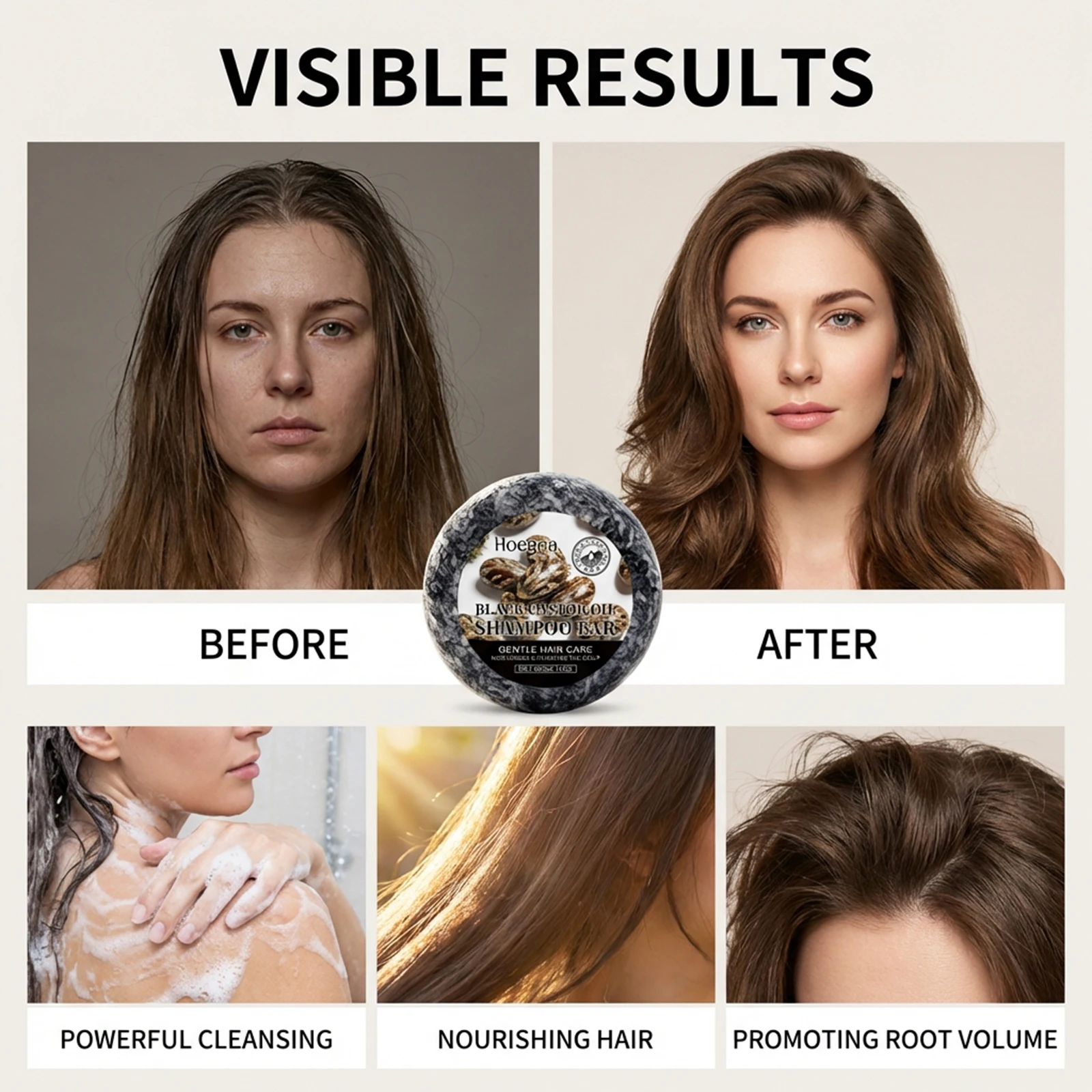 Твердый шампунь с черным касто – обзор и цена Hair Care Pantene