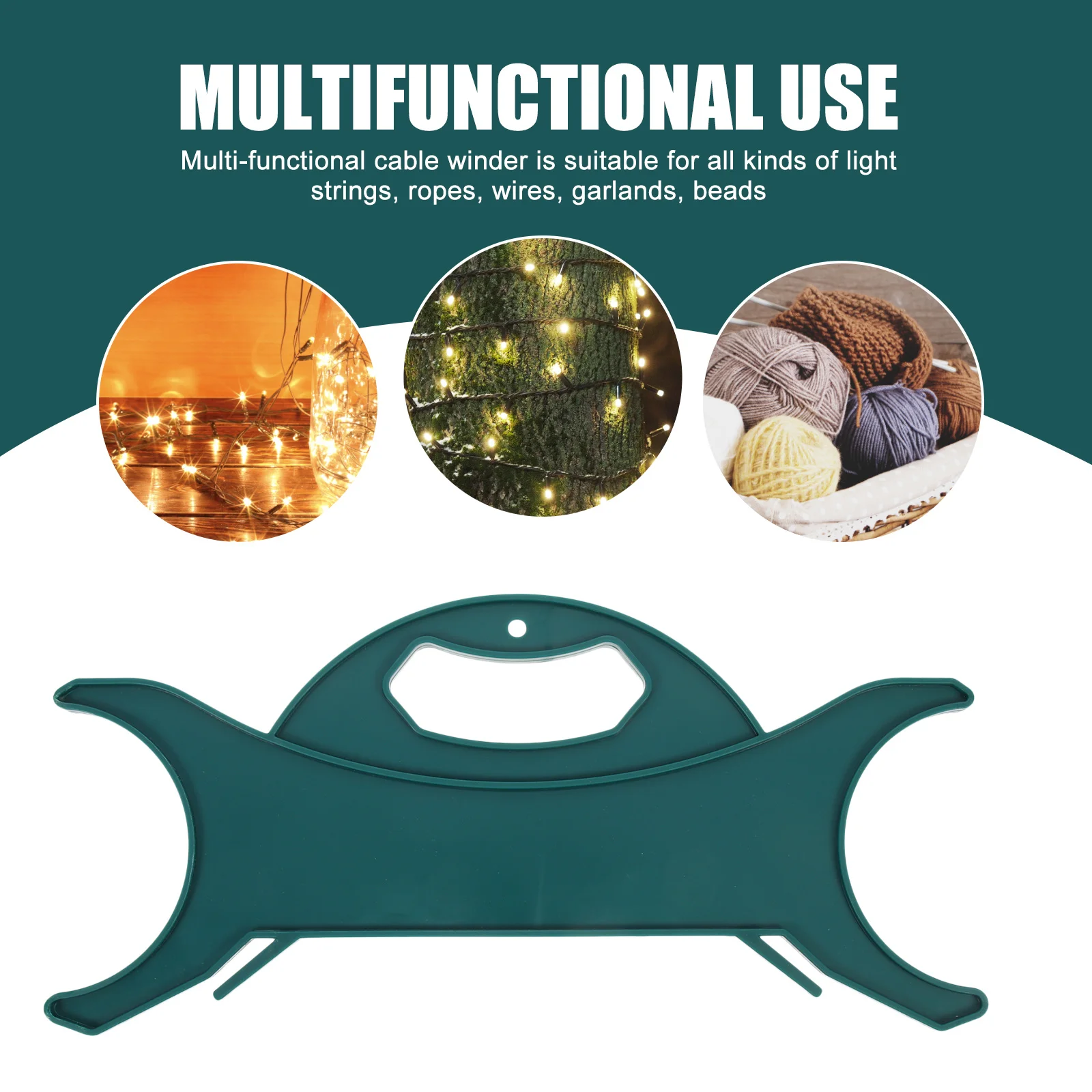 2 قطعة منظم الحبل حامل إدارة الكبلات لشحن الكابلات أضواء عيد الميلاد تمديد الحبال سلك الطاقة تخزين بكرة الأسلاك #4