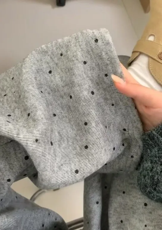 กางเกงขายาวทรงกว้างสำหรับวันหยุดพักผ่อน ผู้หญิง ฤดูใบไม้ร่วง ผ้าแคนวาส ทรงสองชั้น ทรงปกติ สไตล์นักเรียน ผ้าลูกฟูก ลายตาราง ผ้าถัก ลายสก็อต ผ้าปะต่อ ผ้าเนื้อนุ่ม