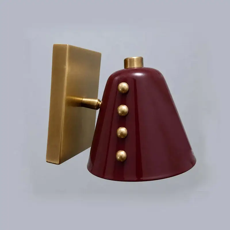 Retro Bedroom Bedside Wall Lamp Modern Hotel Living Room Background Wall Hallway Corridor Decorative Wall Lamp