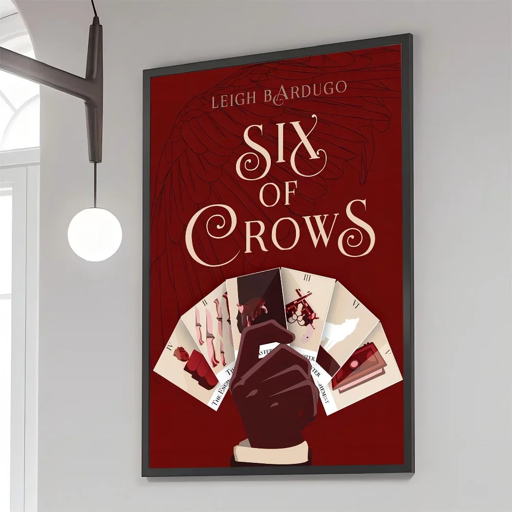 1PC Welcome To Ketterdam Six Of Crows Movie Sticky Posters Retro Kraft Paper Sticker Room Bar Cafe Aesthetic Art Wall Painting