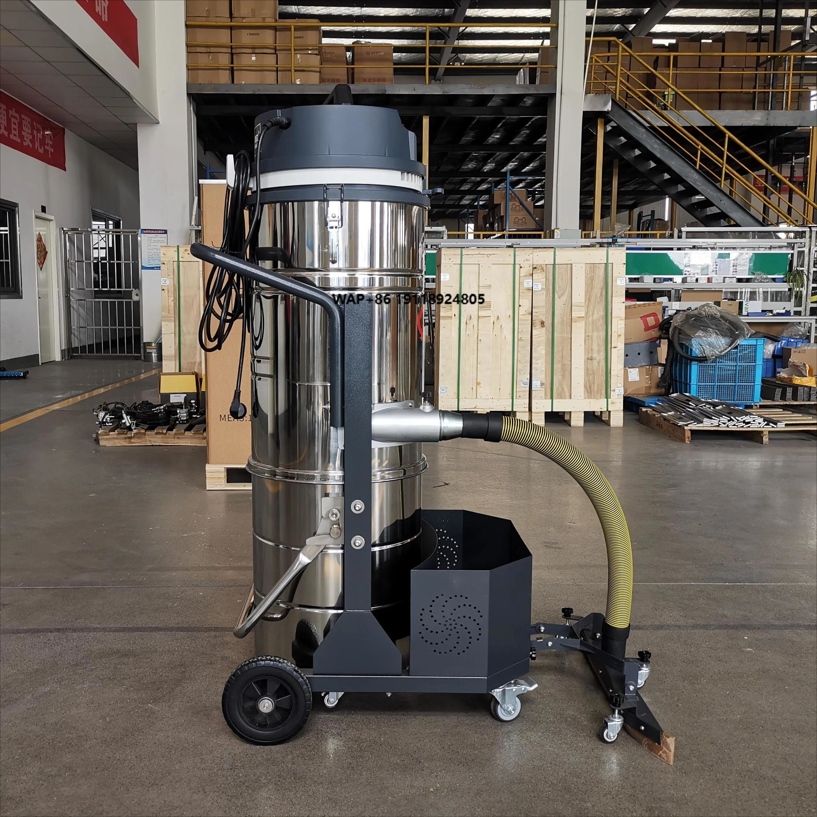 

High Quality New WX3610 Single Phase 100L Industrial Dust Vacuum Cleaners High Power Dust Collector Machine