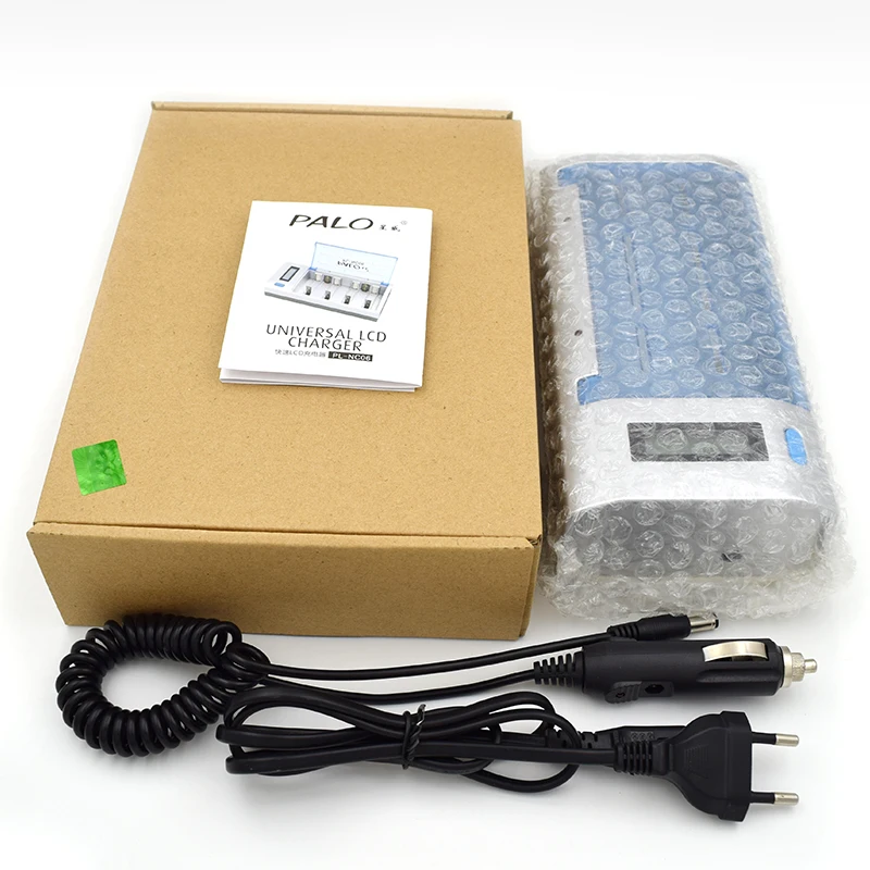 LCD Smart Battery Charger For 1.2V AA AAA C D Size 9V NI-MH NI-CD Rechargerable Battery 1.2V AA AAA C D Size 9V Battery Charger