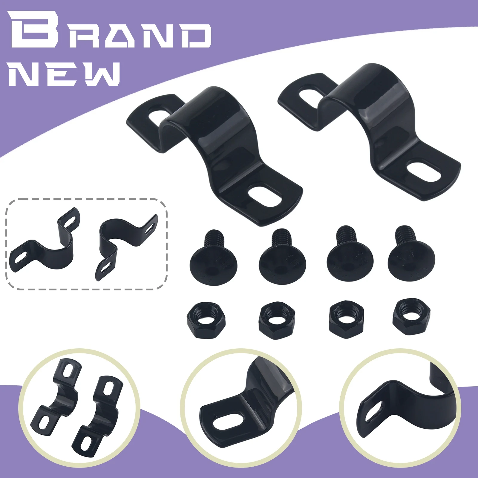 

Rear Mudguard Mount U-Clamp For Harley UL 1938-1947 EL 1936-1940 FL 1941-1957