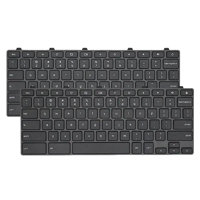 FORNew Genuine Laptop Rreplacement Keyboard Compatible for DELL Chromebook 11 3100 5190 2-in-1 00D2DT 0OD2DT 0H06WJ