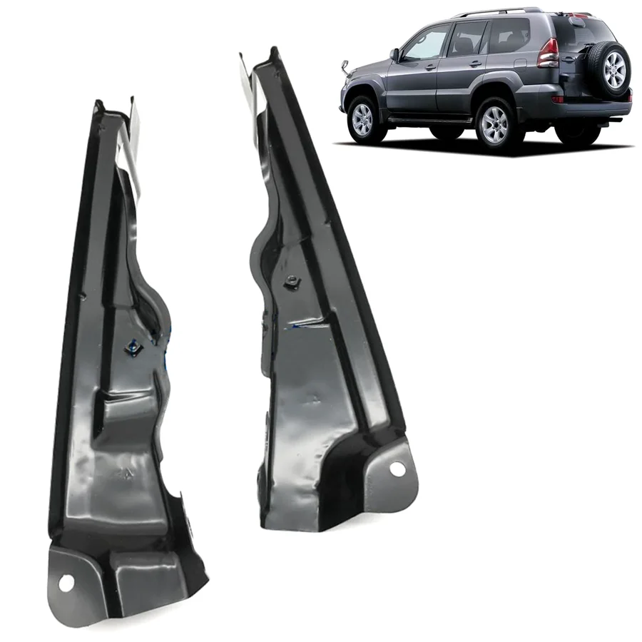 1Pc Car Rear Bumper Retainer Bracket Support Side Fit For Toyota Land Cruiser Prado LC120 2003-2009 52171-60050/52172-60030